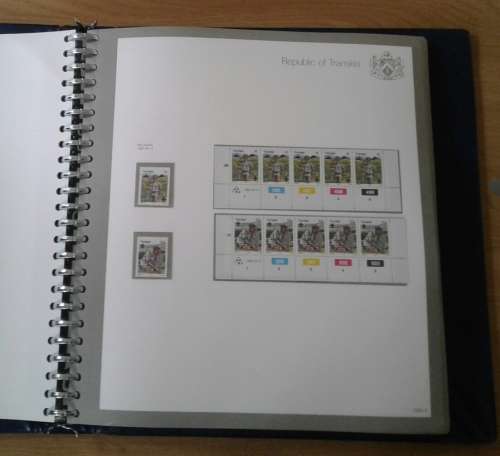 TRANSKEI (COMPLETE) VOL 2 OF 5. SETS, CONTROLS, FDC`S, DSC`S, ETC. STUNNING !