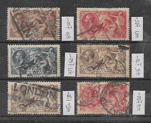 VERY NICE FINE USED SELECTION OF GB SEAHORSES. 2012 CV R10,500+