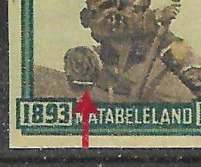 LOVELY SOUTHERN RHODESIA 1943 MATABELELAND WITH 3 LISTED VARIETIES.  UMM.