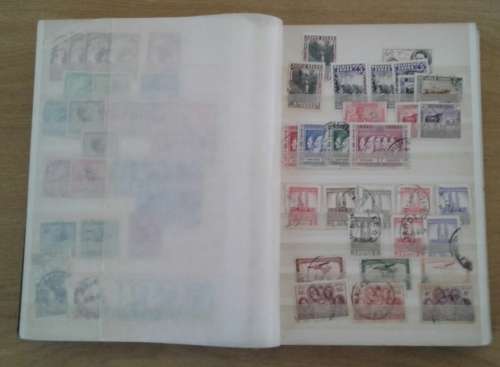 NICE OLD LOT OF AFRICA AND PROVINCIALS IN 32 PAGE BOOK. COMPLETELY UNCHECKED