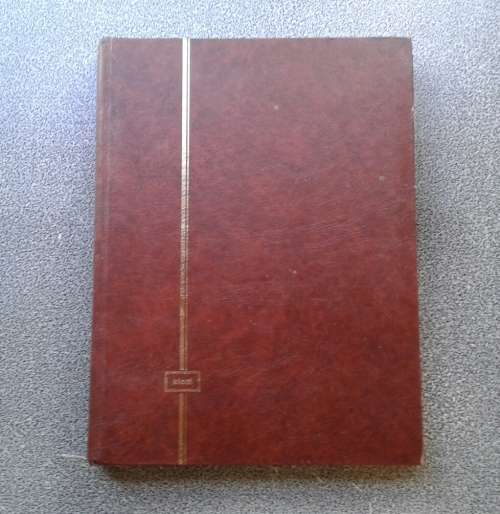 SUPERB AS NEW IDEAL 16/32 PAGE STOCKBOOK. DOUBLE CLEAR INTERLEAVES.