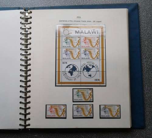 STUNNING MALAWI COLLECTION 1964 - 1988. BEAUTIFULLY PRESENTED.  HIGH CV.