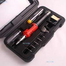 Gas Solder Iron - HS-1115 - Self Ignition 10-in-1 Kit