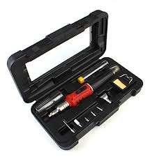 Gas Solder Iron - HS-1115 - Self Ignition 10-in-1 Kit