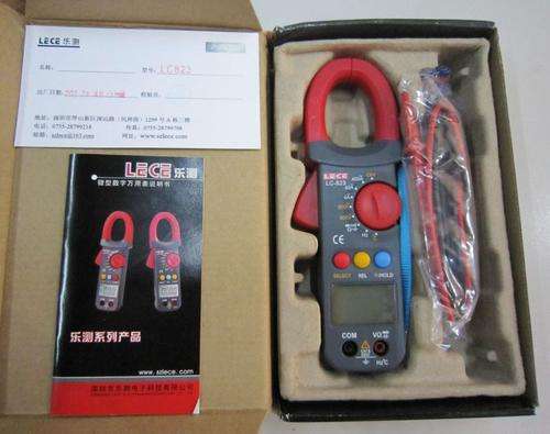 Lcd Digital Clamp Multimeter + Frequency + Temp - VICTOR LC823 ** FREE SHIPPING **
