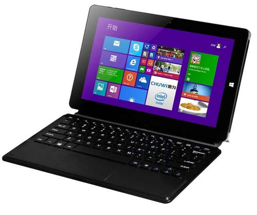 10.6" Original Chuwi VI10 dual boot quad core wifi 32G Win 8.1+Android 4.4 With Cover and Keyboard