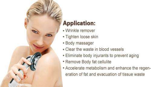 3 in 1 Ultrasonic EMS Infrared Slimming Device including Conductive Gel