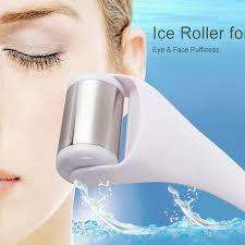 Ice Roller for Face Cold Stainless Head Therapy to Calm and Refresh tired Skin