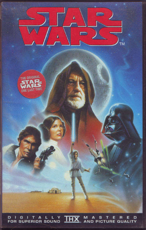Star Wars - A New Hope VHS