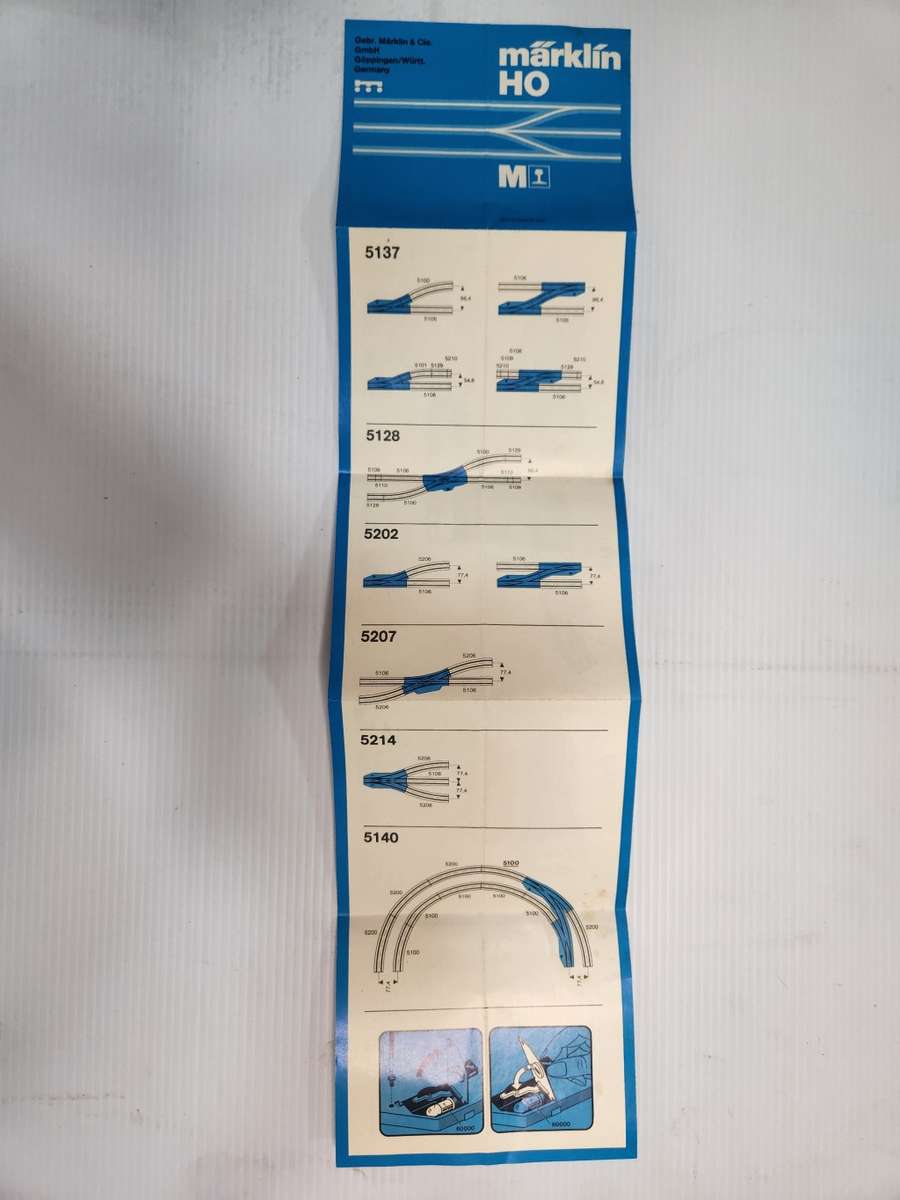 Marklin M Track T1 expansion set