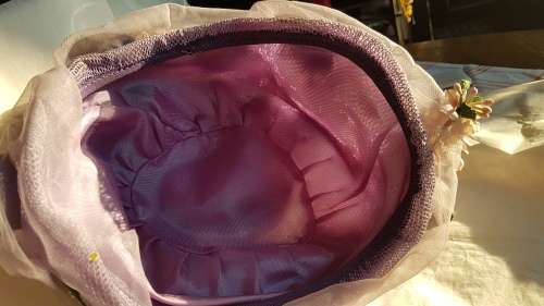 Vintage Lavender Hat