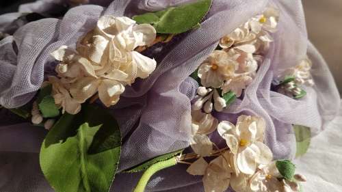 Vintage Lavender Hat