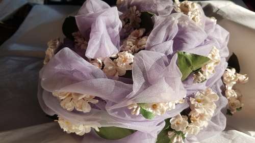 Vintage Lavender Hat