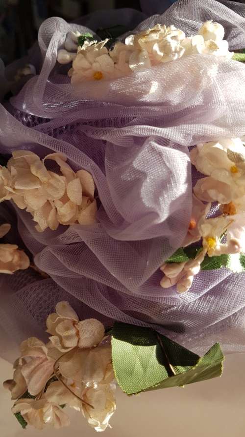 Vintage Lavender Hat