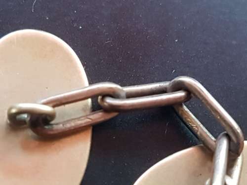 Vintage 9ct gold cufflinks