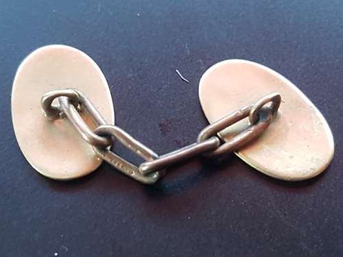 Vintage 9ct gold cufflinks