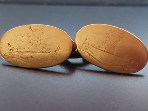 Vintage 9ct gold cufflinks