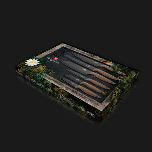 Berlinegr Haus BH-2262 6 pcs knife set, Forest Line