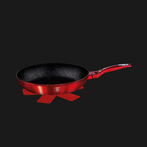 Berlinger Haus Frypan 28 cm | Burgundy Metallic Line