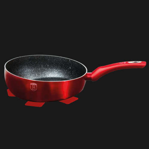 BH-1302 Flip Frypan 26 cm, Burgundy Metallic Line