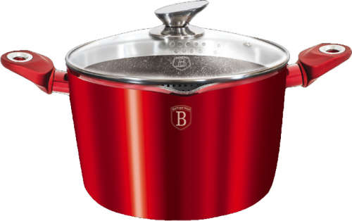 Berlinger Haus BH-1531 Pasta and rice pot, 24 cm, Burgundy Collection