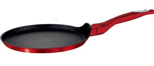BH-1272 Pancake pan 25 cm, Burgundy Metallic Line