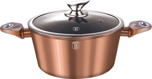 BH-1514 Casserole 20 cm, Rosegold Collection