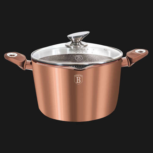 BH-1520 Pasta and rice pot, 24 cm, Rosegold Collection