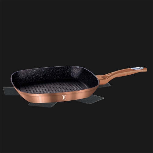 Berlinger Haus BH-1521 Grill pan 28 cm, Rosegold Collection