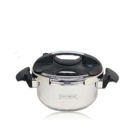 ** FREE SHIPPING ** Royalty Line RL-PS4L Heavy Duty Stainless Steel Pressure Cooker ( 4 Liter )