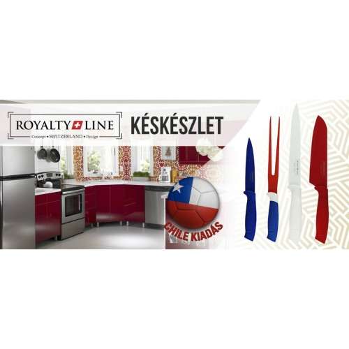 ** ROYALTY LINE SET 4 COLTELLI RIVESTITI RL-4COPA