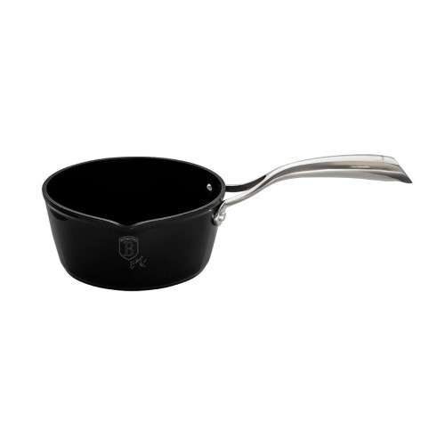 Berlinger Haus Marble Coating Sauce Pan 16cm - Royal Black Collection BH-1675