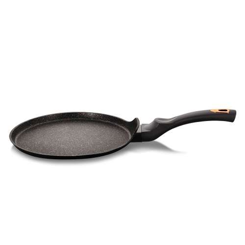 Berlinger Haus 25cm Marble Coating Non-Stick Pancake Pan  Black Rose Gold Collection BH-1639N