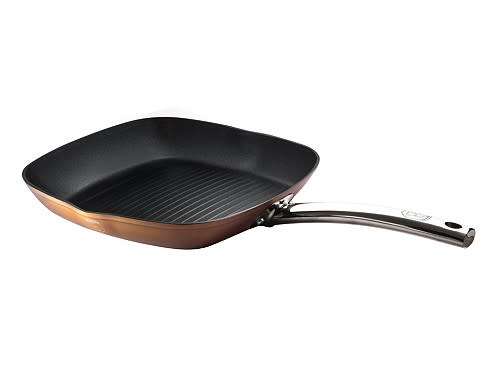 Berlinger Haus Marble Coating Grill Pan 28cm  Bronze Titan Collection bh-1693