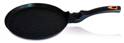 Berlinger Haus 25cm Marble Coating Non-Stick Pancake Pan  Black Rose Gold Collection BH-1639N