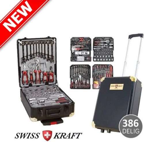 Swiss Kraft 386-Piece 2018 Edition Tool Set with Trolley
