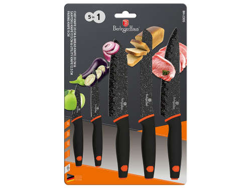 Berlinger Haus 5 pcs knife set, Granit Diamond Line, BH-2305