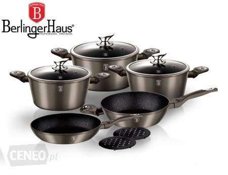 Berlinger Haus BH-1219 10 pcs cookware set, Carbon Metallic Line