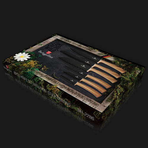 Berlinger Haus 6 pcs knife set, Forest Line,BH-2286