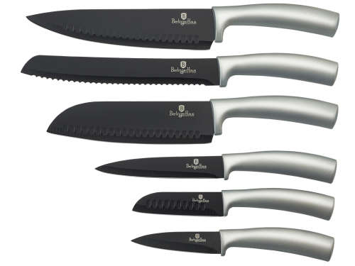 **Berlinger Haus BH-2391, 6 pcs knife set, Black Royal Collection