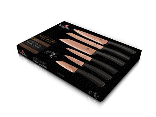 Berlinger Haus 6 pcs knife set, Metallic Line RoseGold Edition