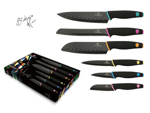 **FREE SHIPPING**Berlinger Haus 6 pcs knife set, BH-2145