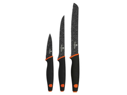BERLINGER HAUS BH-2301 3 pcs knife set, Granit Diamond Line