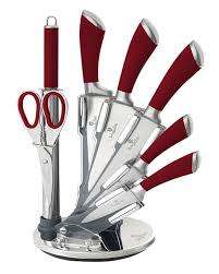 Berlinger Haus BH-2045 Knife Set with Stand Infinity Line - 8 Piece