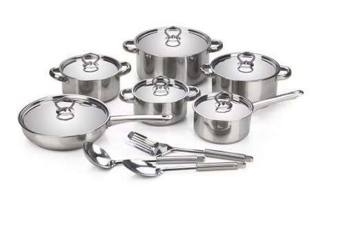 *****NEW ARRIVAL NEW STYLE  DOLPHIN 15 PCS COOKWARE SET*** HEAVY POTS**