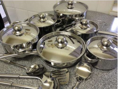 German Design Cookware Set | 18 Piece