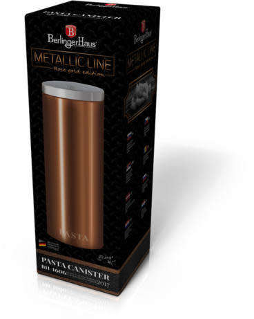 Berlinger Haus 30cm Pasta Canister - Rose Gold,BH-1606