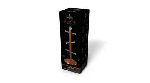 Berlinger Haus 6 Cup Mug Tree - Rose Gold,BH-1608