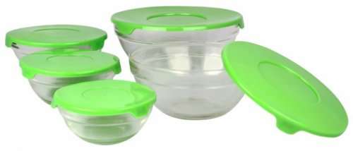 Blaumann 10-Piece Glass Storage Bowl Set,BL-3363