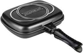 Royalty Line 15-Piece Marble Coating Cookware Set - Black RL-ES1015M